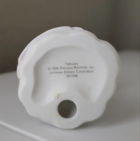 Precious Moments February Angel Figurine - Picture 3 of 6